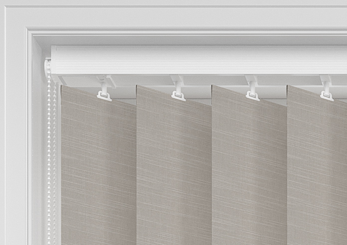 Solento (Blackout), Turtledove - Vertical Blind - Image 8